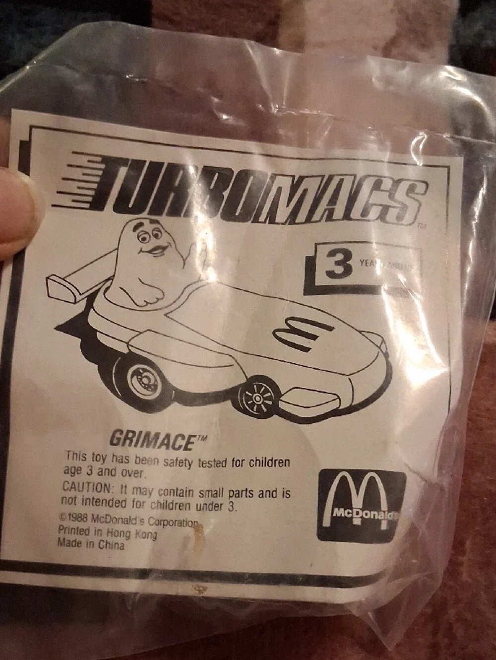 Ventage McDonald's Happy MealMini Toy Cars - Red, Yellow, White, Orange, Purple